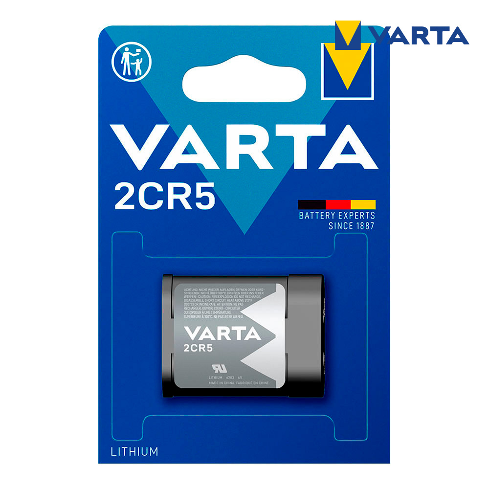 PILA VARTA LITHIUM 2-CR5 6.0V